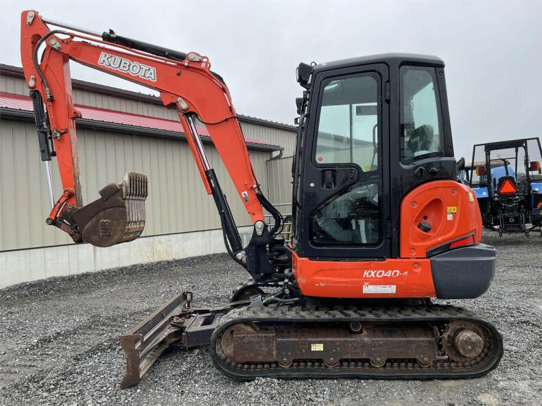 2018 Kubota KX040-4 Mini Excavator